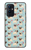 Pug Dog Oneplus 9 Glass Case