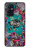 Music Graffiti Oneplus 9 Glass Case