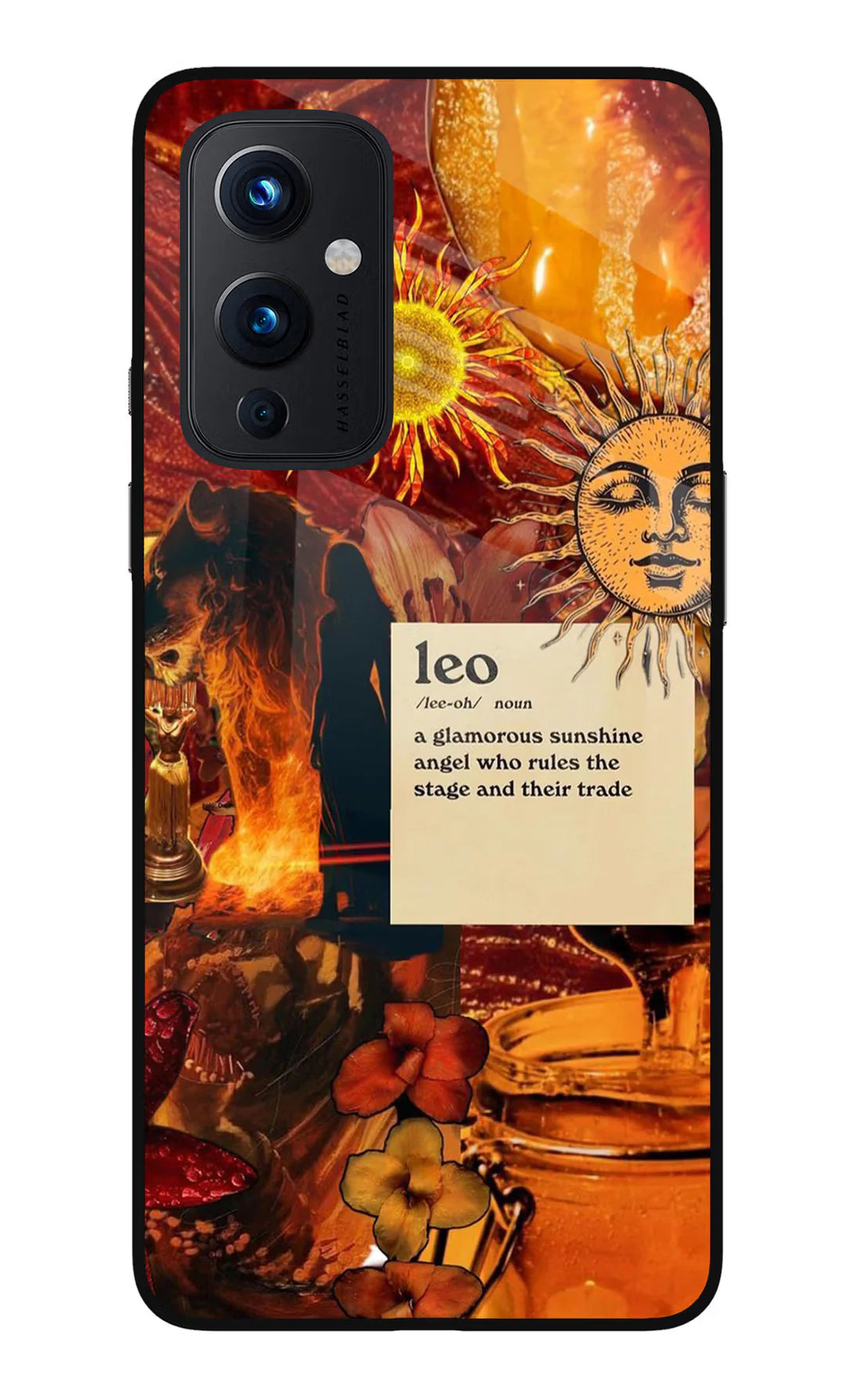 Leo Zodiac Oneplus 9 Back cover