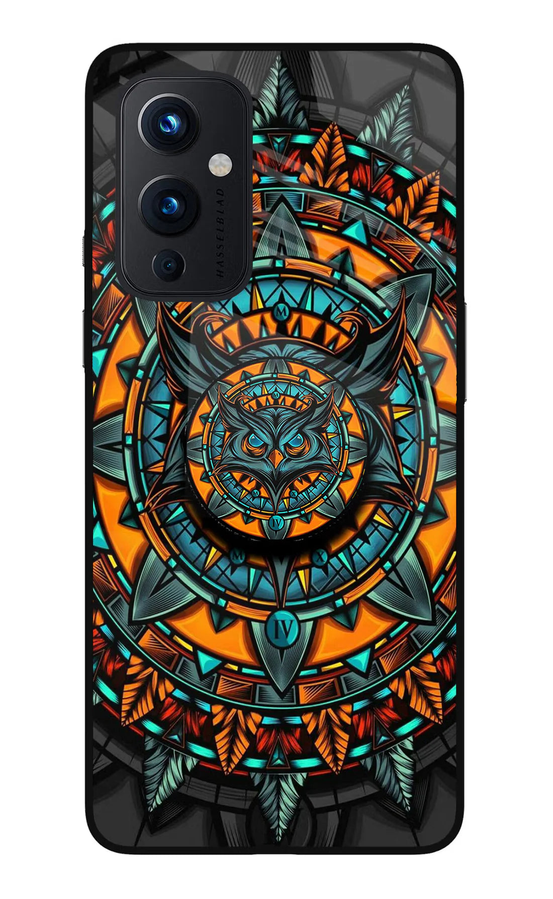 Angry Owl Oneplus 9 Back cover