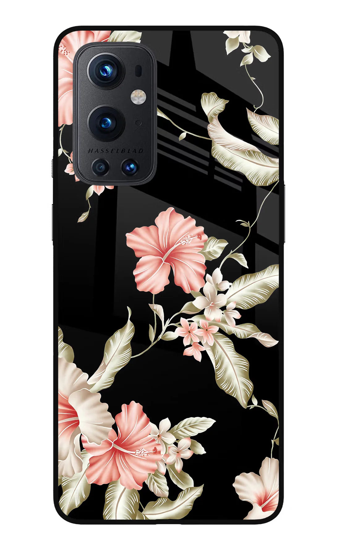 Flowers Oneplus 9 Pro Back cover