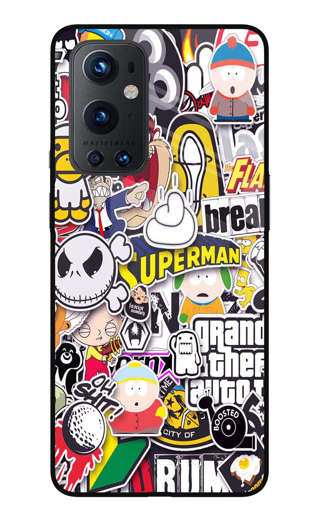 Sticker Bomb Oneplus 9 Pro Back cover