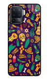 Mexican Artwork Oppo F19 Pro Glass Case