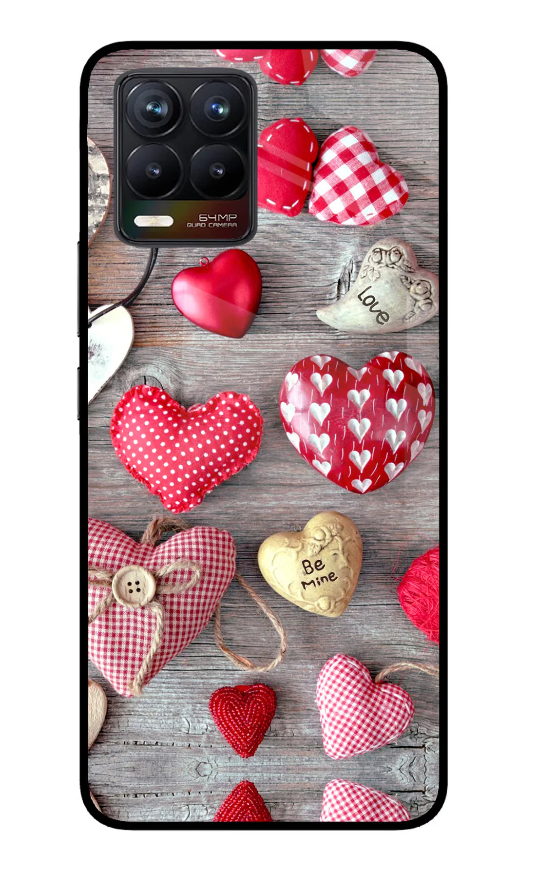 Love Wallpaper Realme 8/8 Pro Back cover