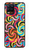 Spiral Pattern Realme 8/8 Pro (not 5G) Glass Case