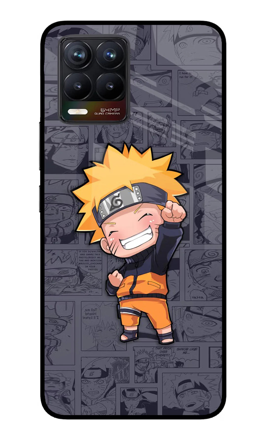 Chota Naruto Realme 8/8 Pro Back cover