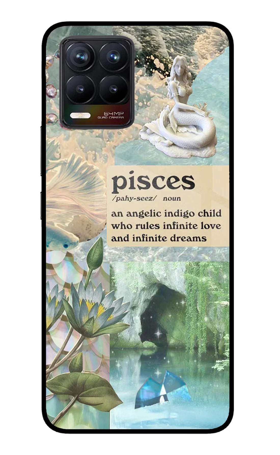Pisces Zodiac Realme 8/8 Pro Back cover