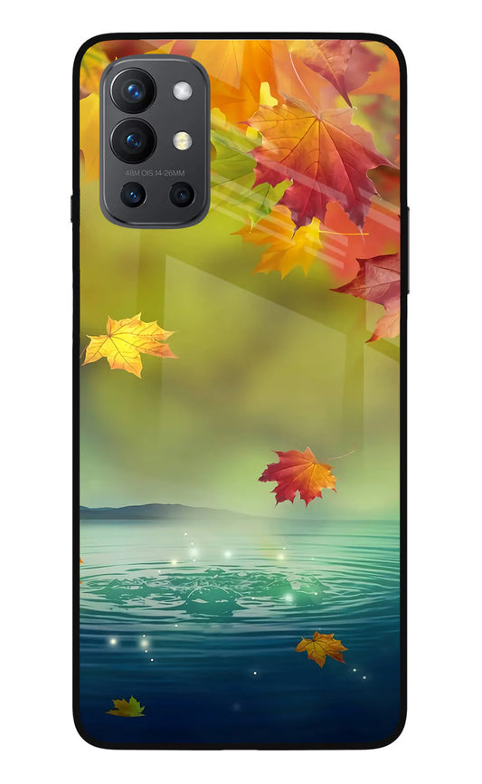 Flowers Oneplus 9R Back cover