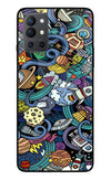 Space Abstract Oneplus 9R Glass Case