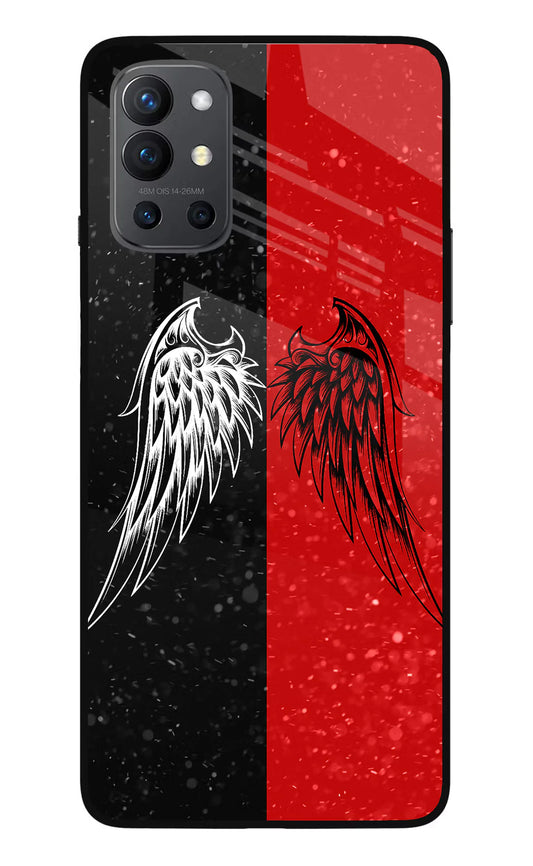 Wings Oneplus 9R Back cover