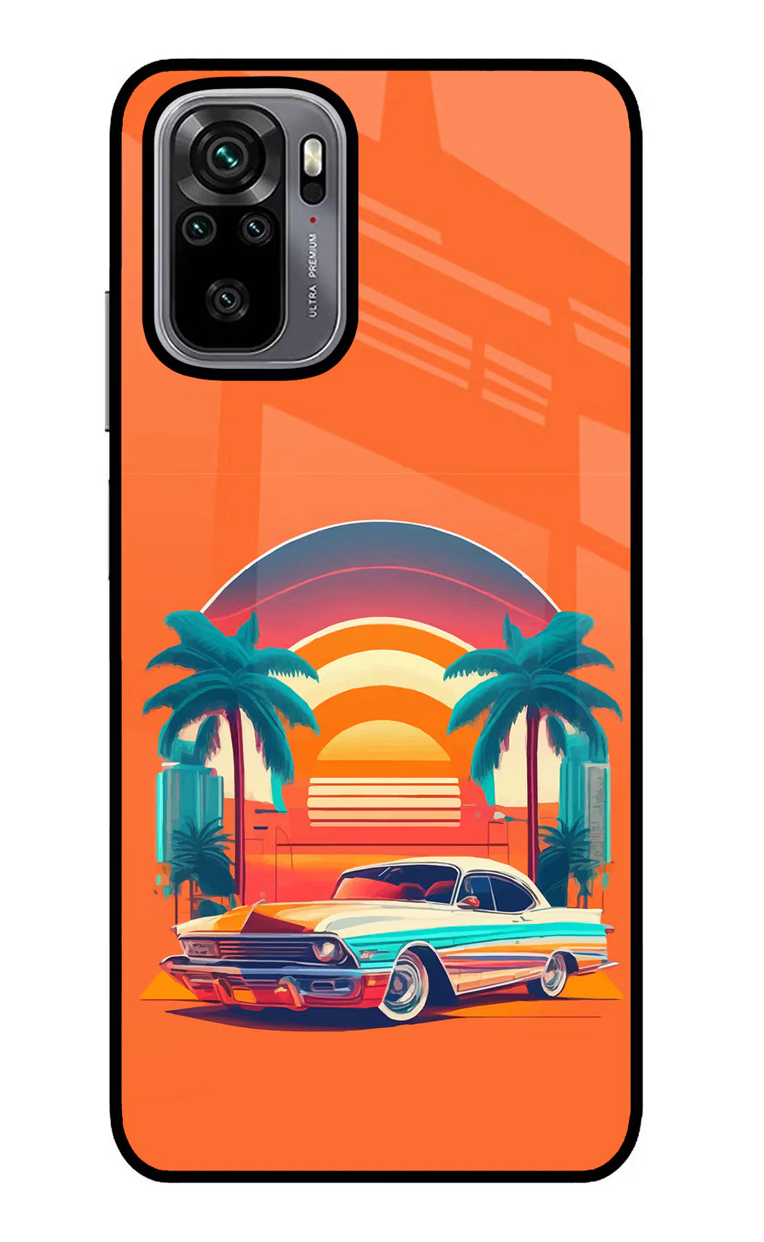 Palm Drive 80s Redmi Note 10/10S Back cover