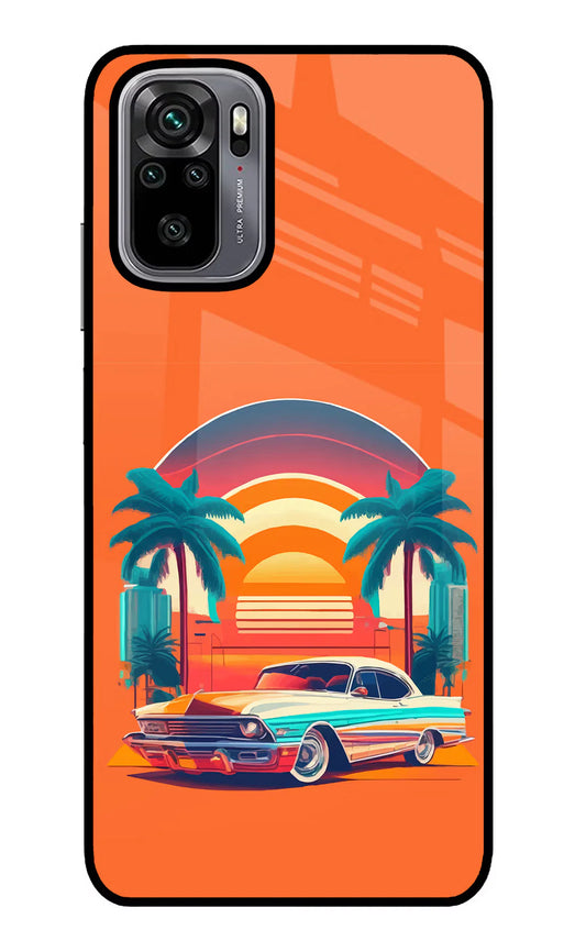 Palm Drive 80s Redmi Note 10/10S Back cover
