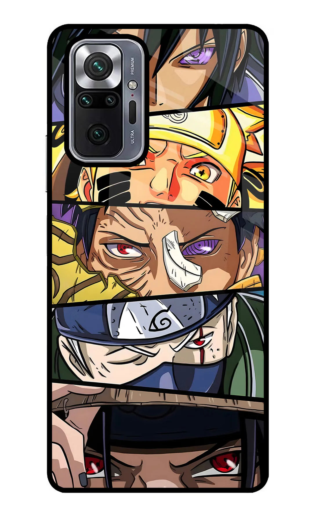 Naruto Character Redmi Note 10 Pro Back cover