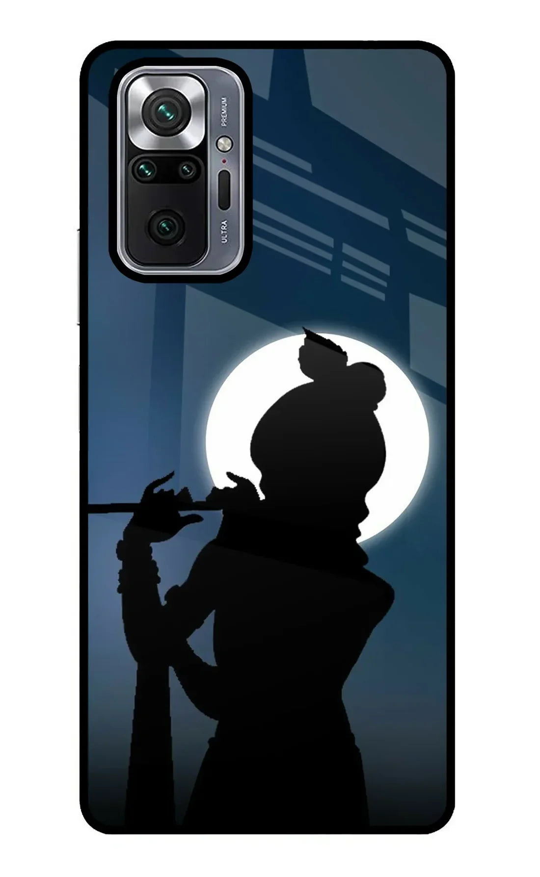 Shri Krishna Silhouette Redmi Note 10 Pro Back cover