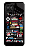 FRIENDS Samsung F62 Glass Case