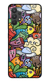 Veggie Doodle Samsung A32 4G Glass Case