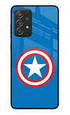 Captain America Logo Samsung A52/A52s 5G Glass Case