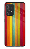 Multicolor Wooden Samsung A52/A52s 5G Glass Case