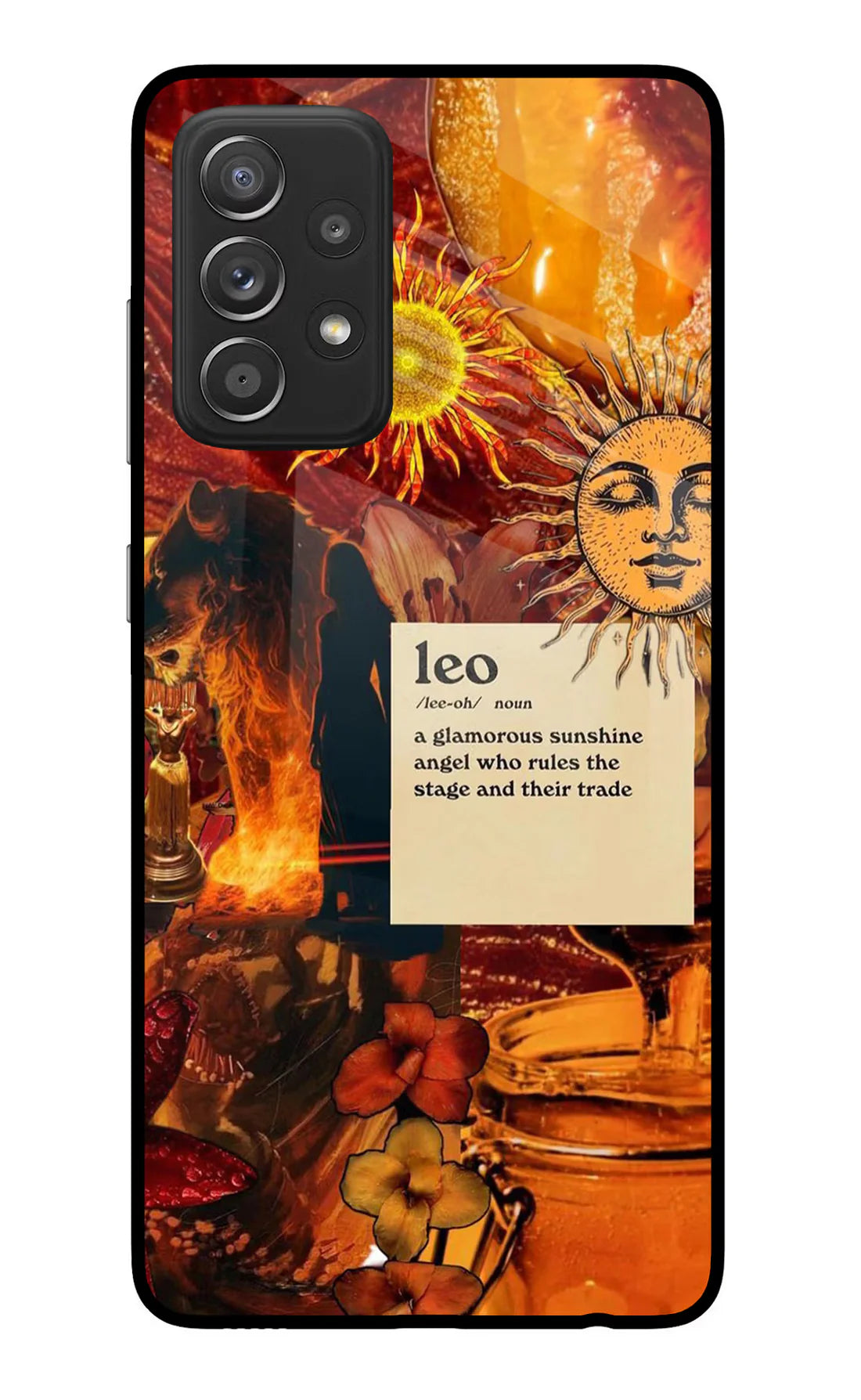 Leo Zodiac Samsung A52/A52s 5G Back cover