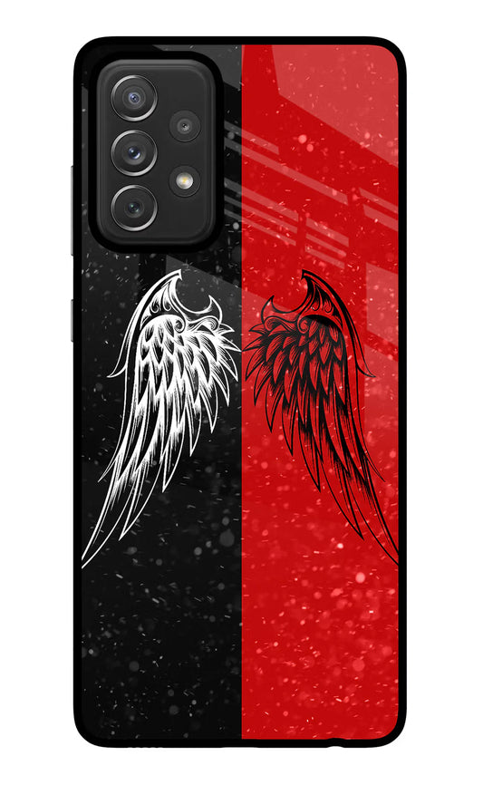 Wings Samsung A72 Back cover