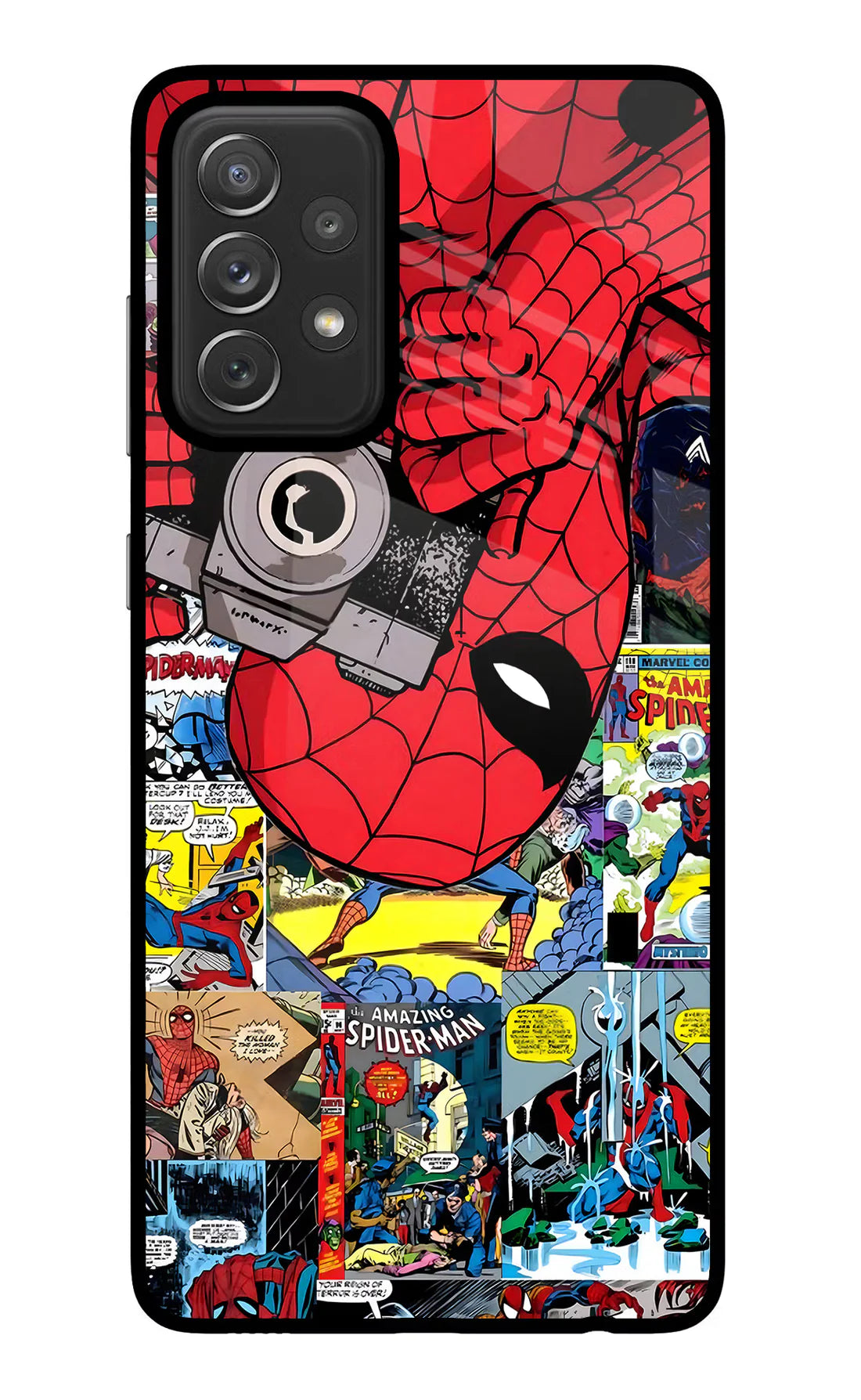 Spider Man Samsung A72 Back cover
