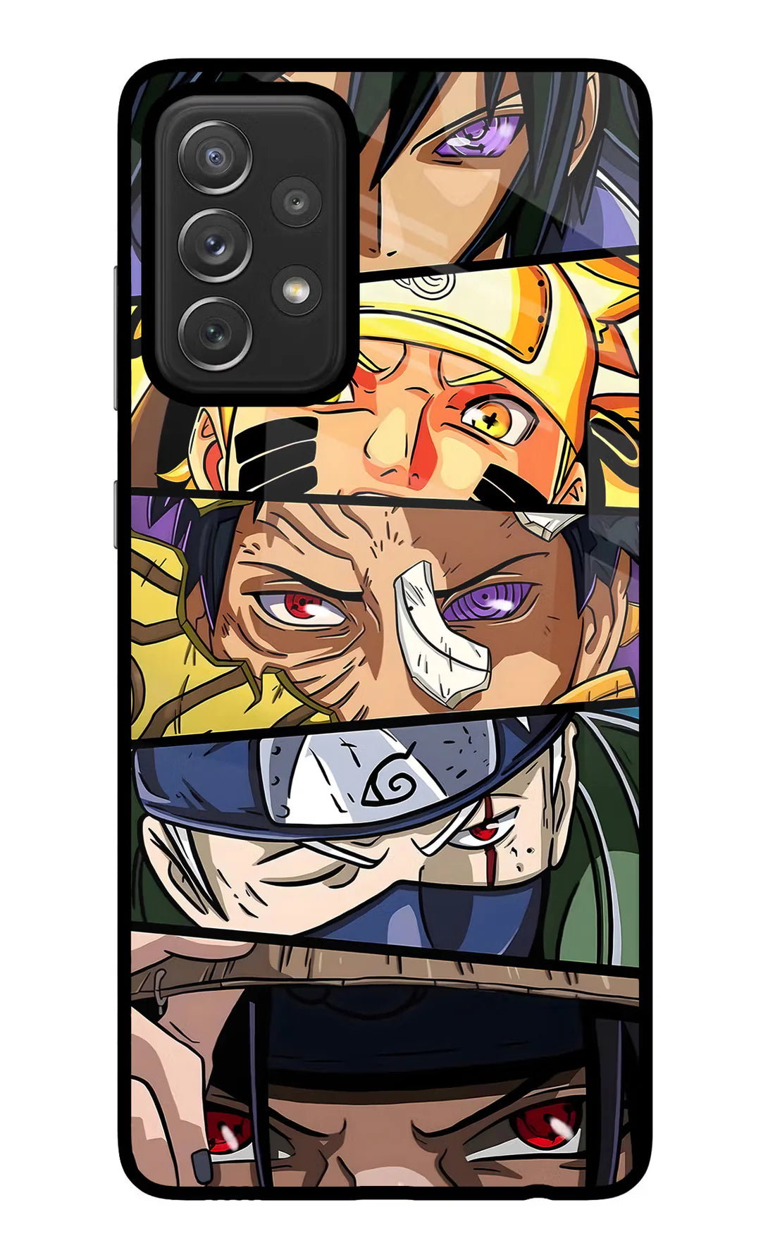 Naruto Character Samsung A72 Back cover