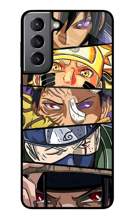 Naruto Character Samsung S21 Back Cover