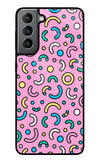 Memphis Design Samsung S21 Glass Case