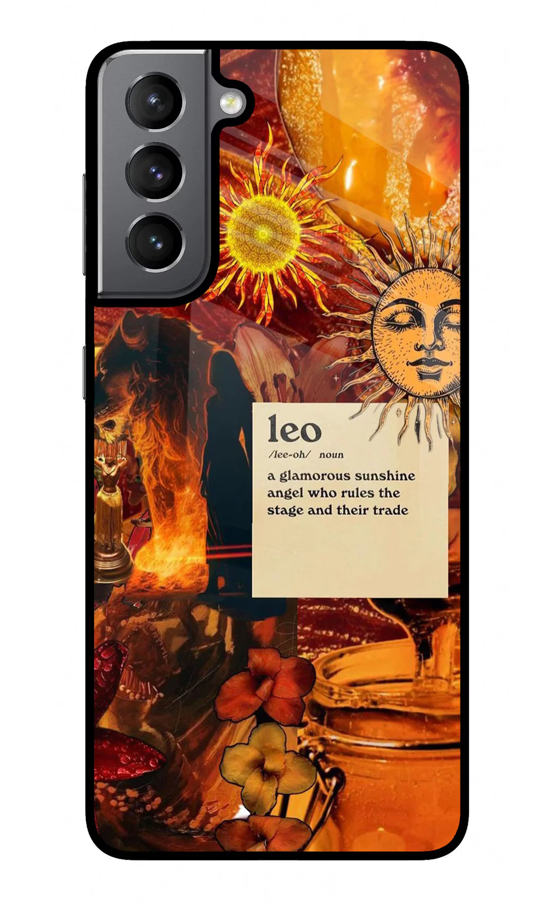 Leo Zodiac Samsung S21 Back cover
