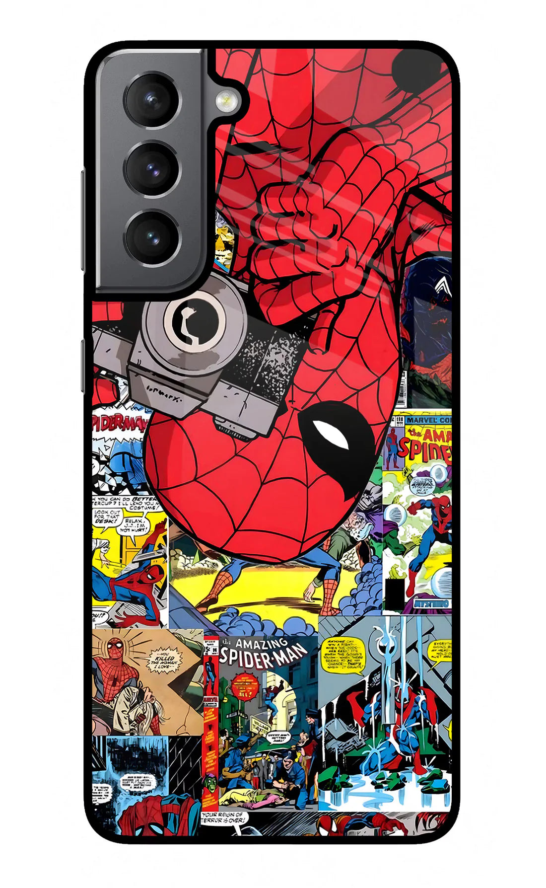 Spider Man Samsung S21 Plus Back cover