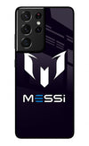 Messi Logo Samsung S21 Ultra Glass Case