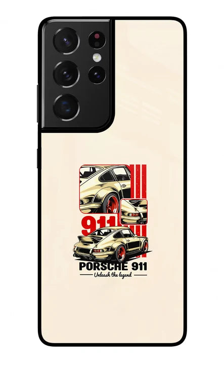 Classic Porsche 911 Samsung S21 Ultra Back Cover