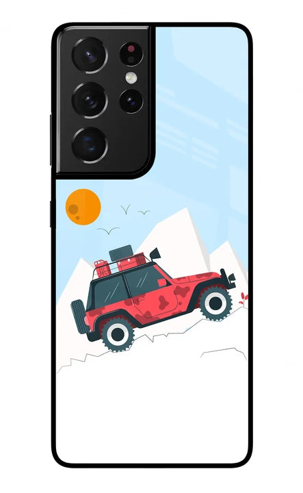 Mountain Trail Beast Samsung S21 Ultra Back Cover