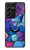 Cubic Abstract Samsung S21 Ultra Glass Case