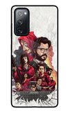 Money Heist Artwork Samsung S20 FE Glass Case