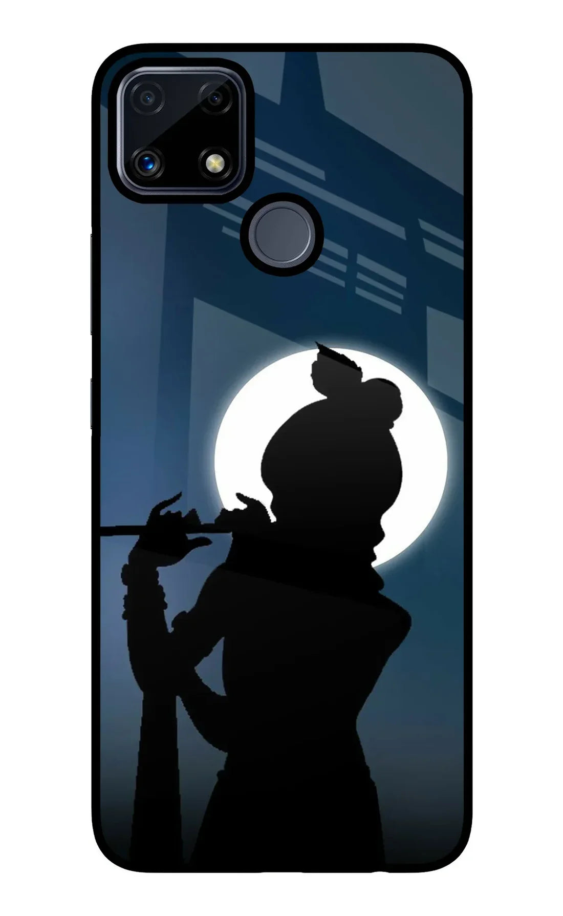 Shri Krishna Silhouette Realme C25/C25s Back cover
