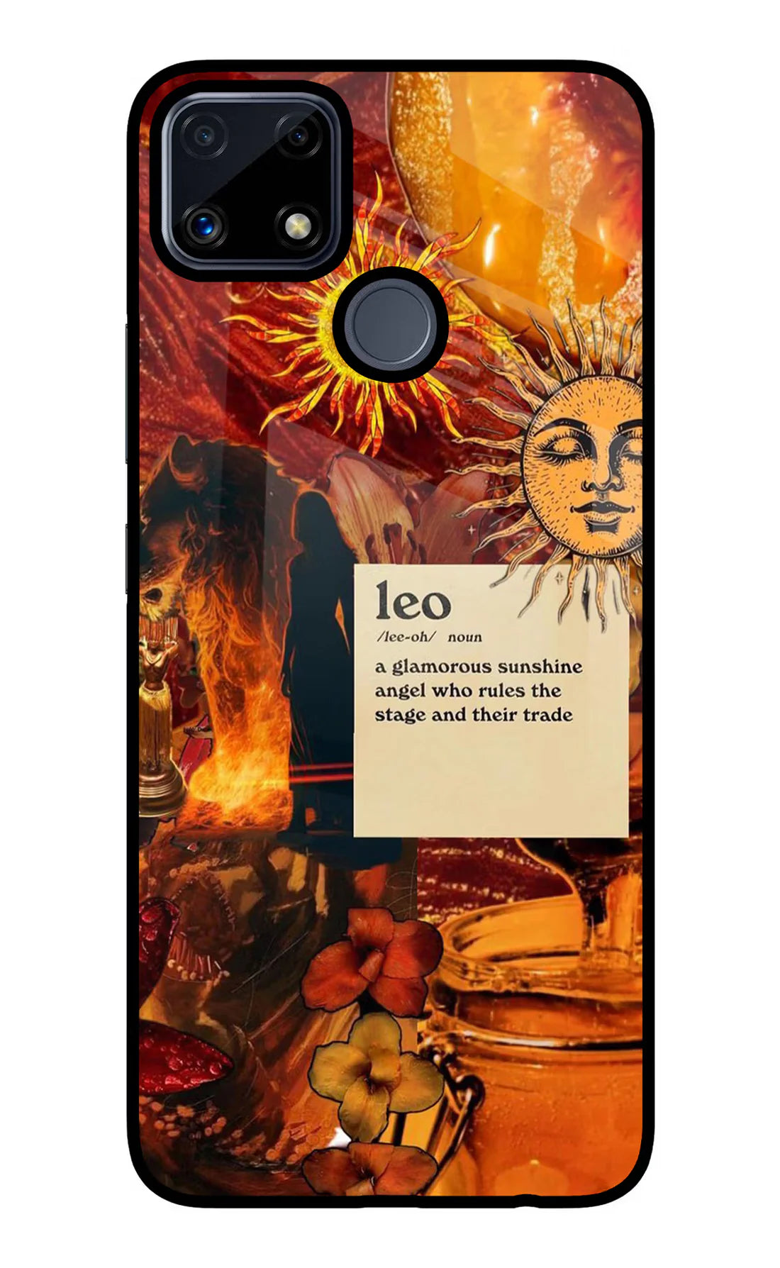 Leo Zodiac Realme C25/C25s Back cover