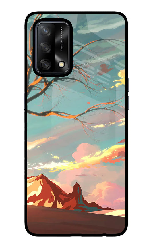 Scenery Oppo F19 Back cover