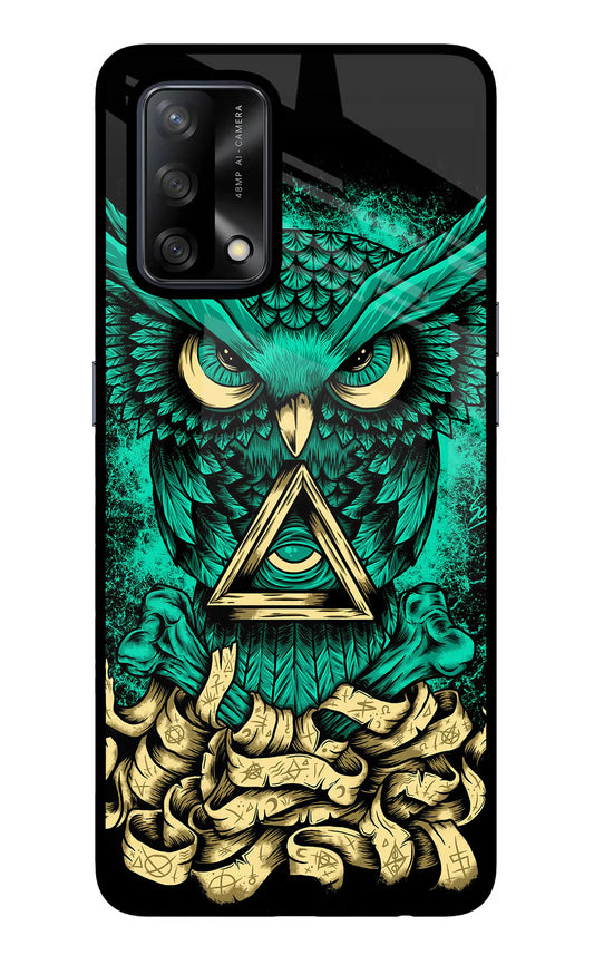Green Owl Oppo F19 Back cover
