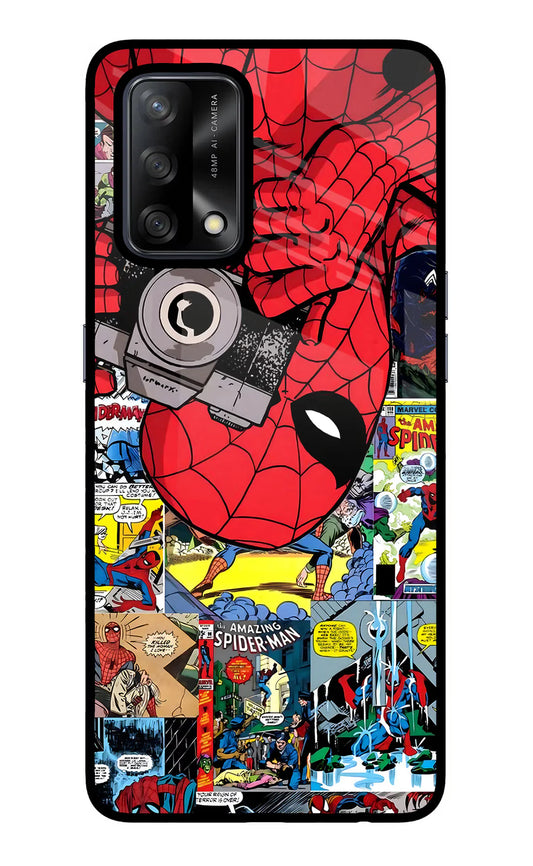 Spider Man Oppo F19 Back cover