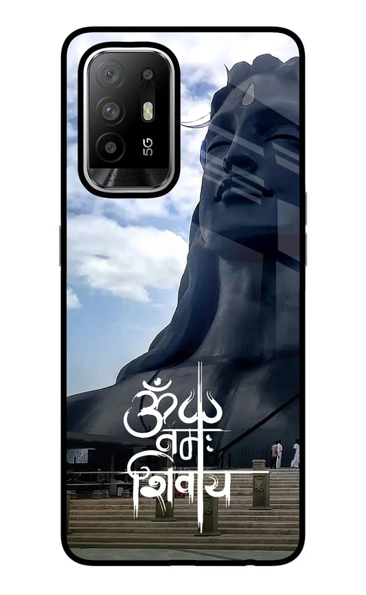 Om Namah Shivay Oppo F19 Pro+ Back cover