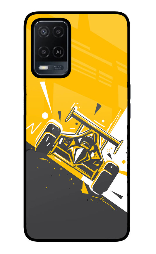 Track King Oppo A54 Back cover