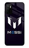 Messi Logo Poco M3 Pro 5G Glass Case