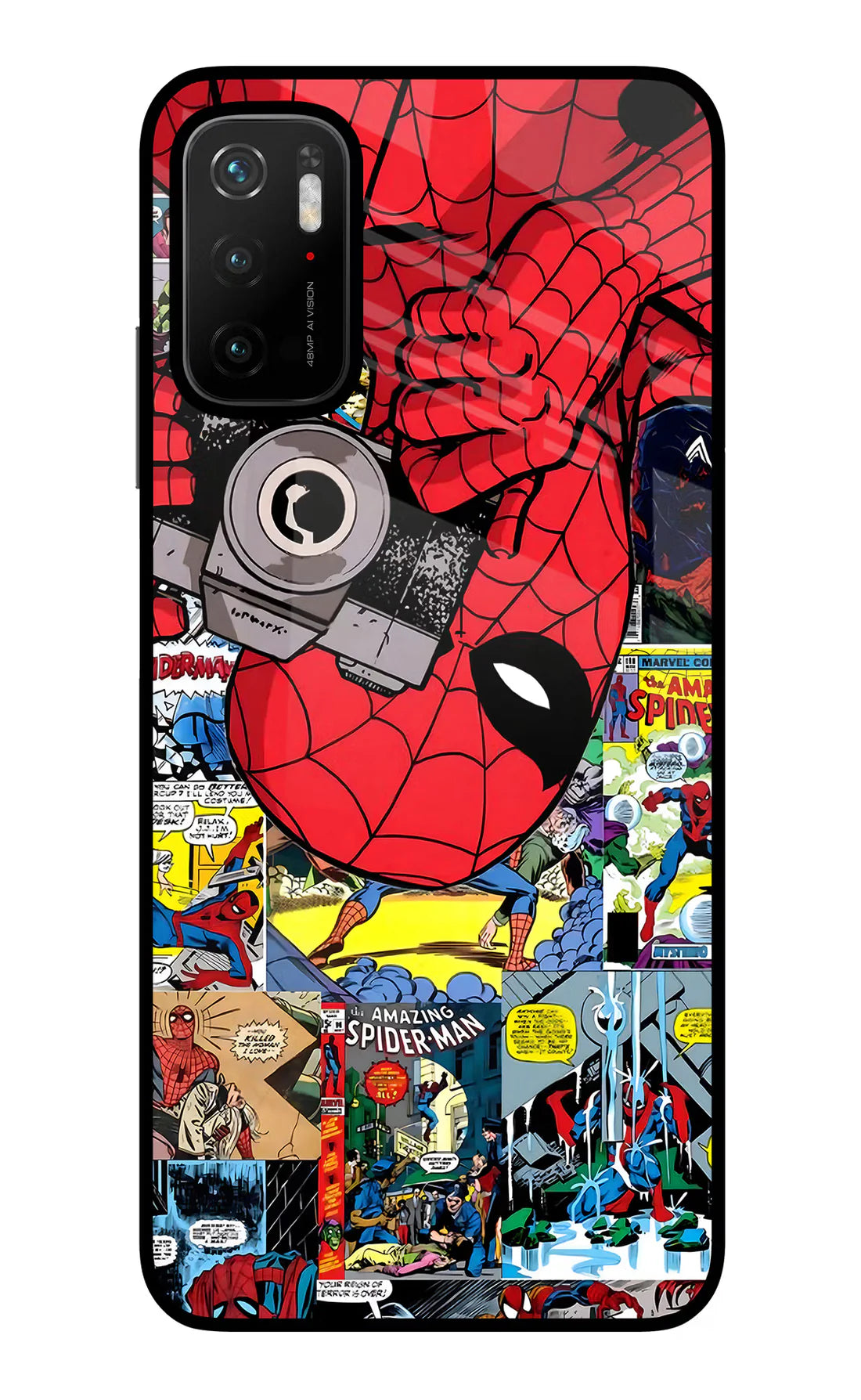 Spider Man Poco M3 Pro 5G Back cover