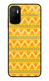 Tribal Pattern Poco M3 Pro 5G Glass Case