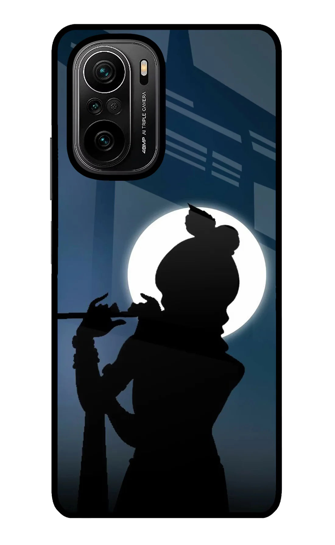 Shri Krishna Silhouette Mi 11X/11X Pro Back cover