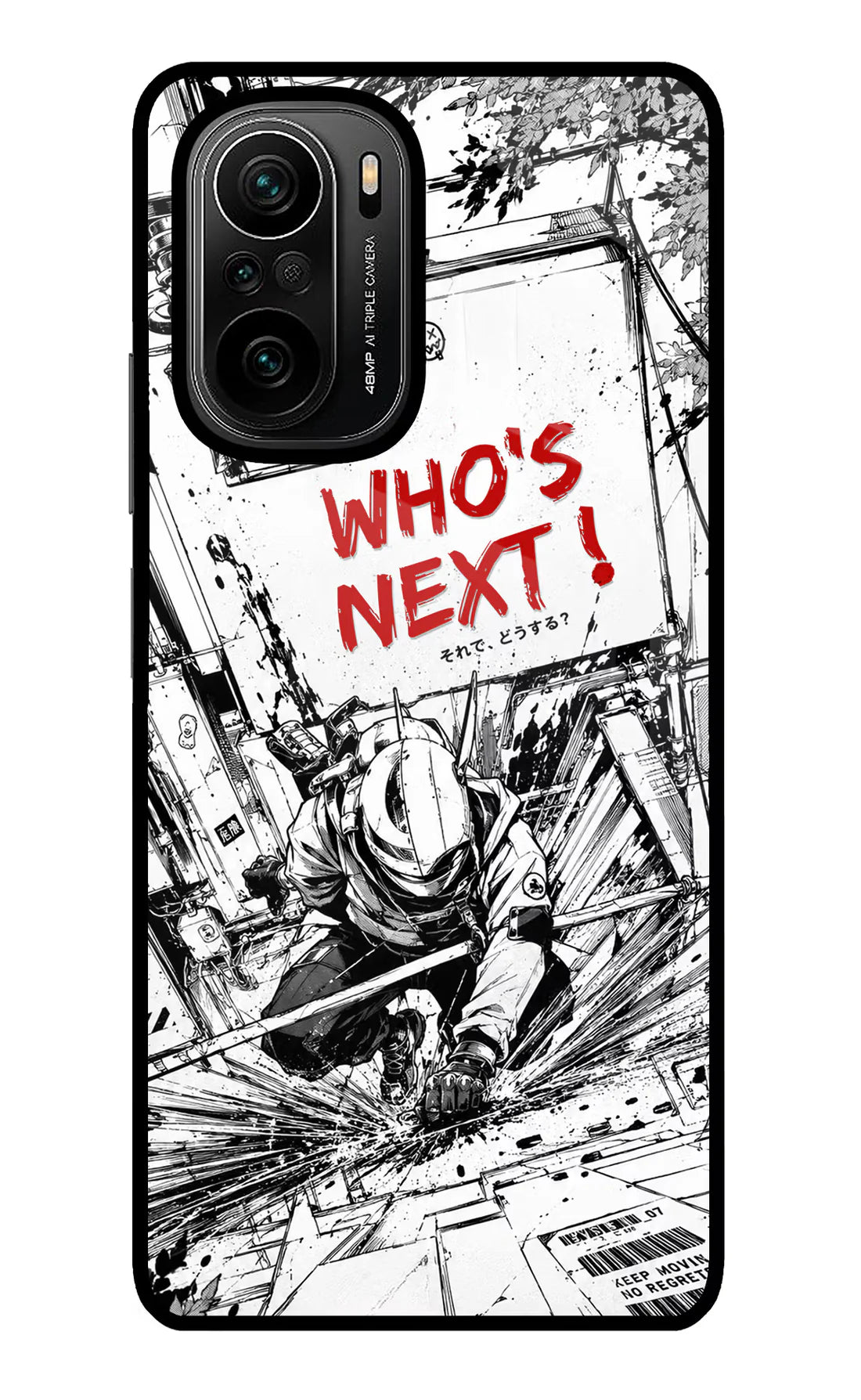 Who's Next Mi 11X/11X Pro Back cover