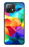 Abstract Pattern Mi 11 Lite Glass Case