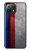 BMW Stripes Mi 11 Lite Glass Case