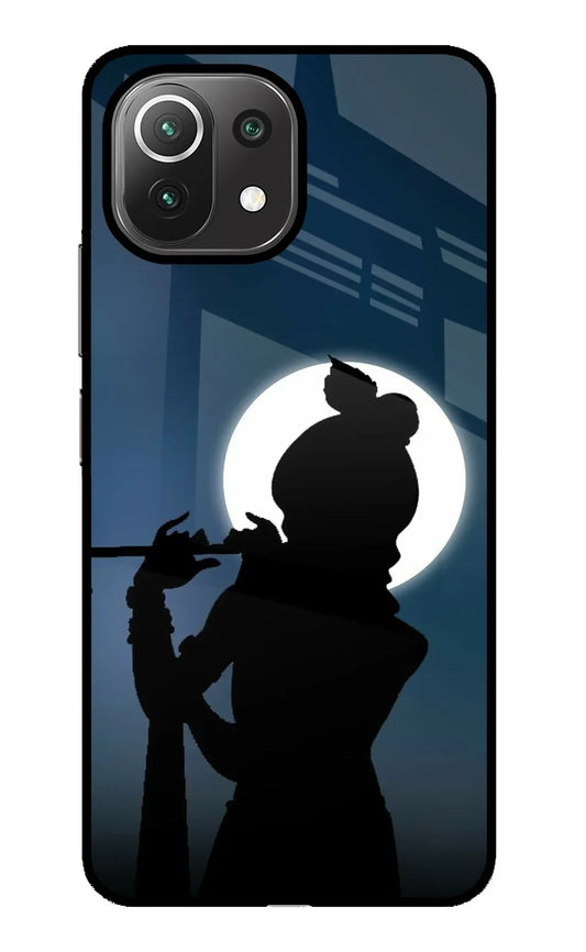 Shri Krishna Silhouette Mi 11 Lite Back cover